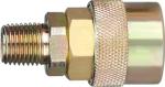 1/4" Steel Pneumatic Quick Release Couplings For ARO 210 Interchange Carbon
