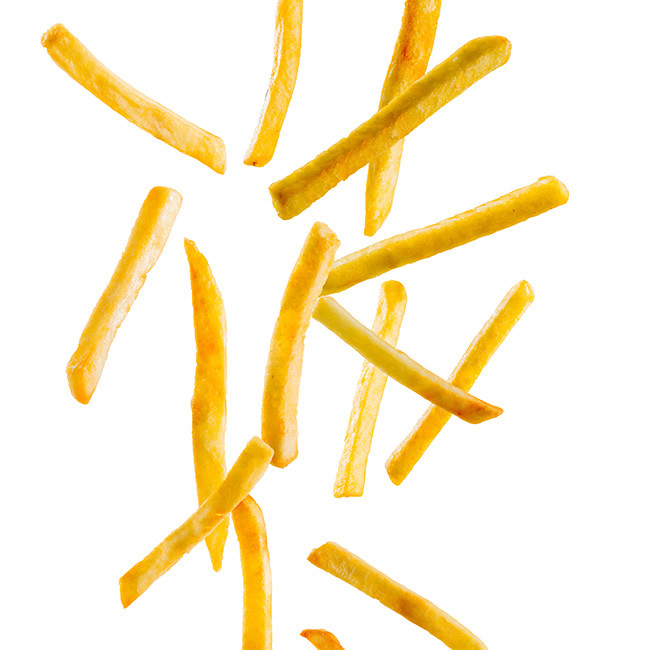 Diesel Heating French Fries Production Line Fresh Frozen French Fries Machine