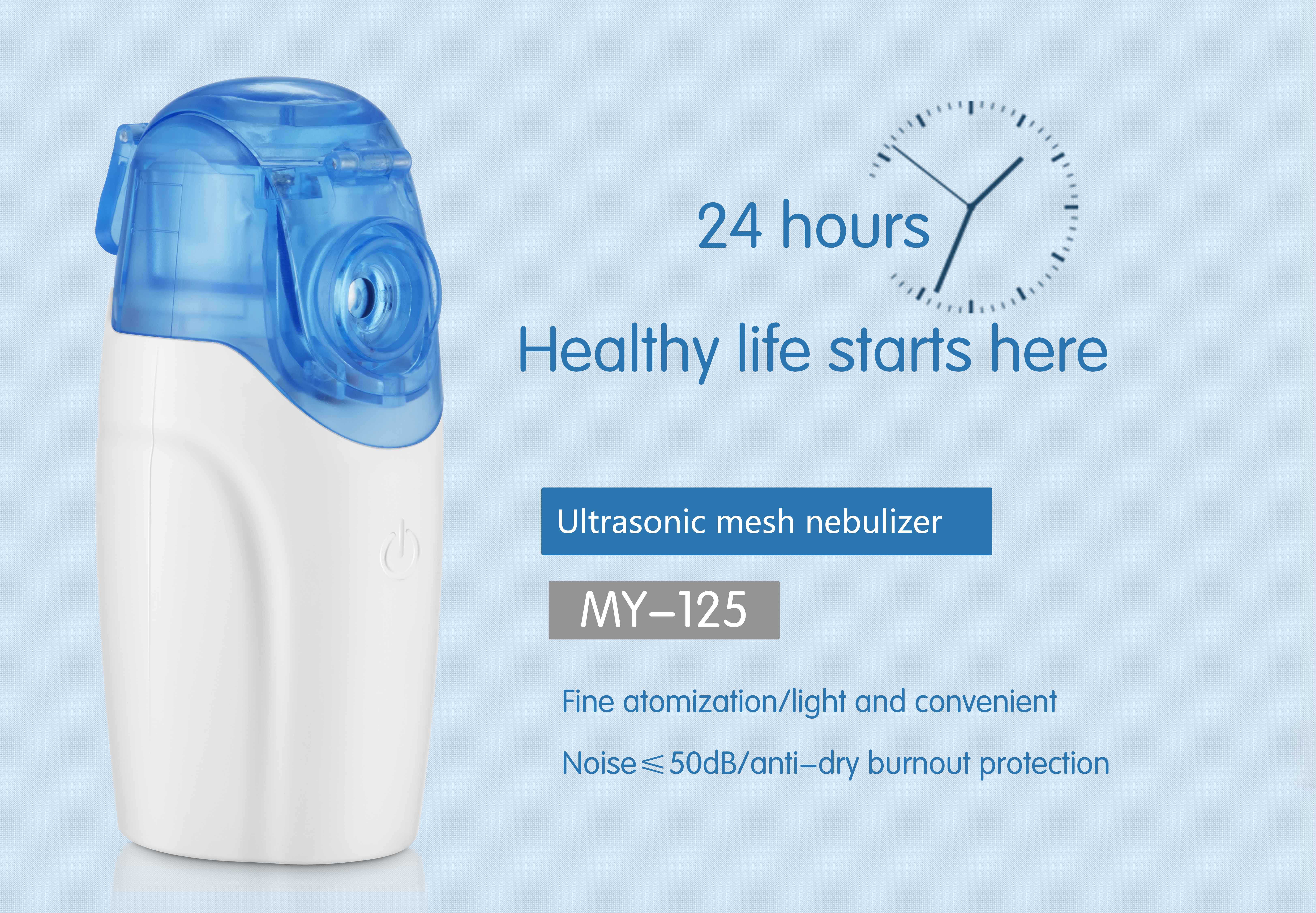 ISO13485 Class II Medical Compressor Nebulizer 8ml For Bronchitis Asthma