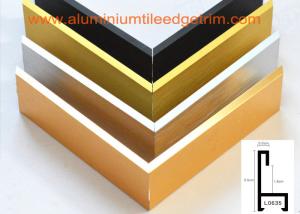 China Decorative Aluminium Picture Frame Mouldings Extrusions , Aluminium Picture Frame Profiles wholesale