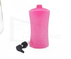 China Silkprint 1300ml Empty Plastic Shampoo Bottles wholesale