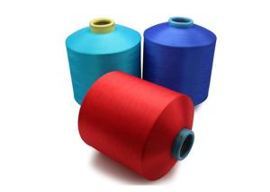 China Cones Polyester Drawn Textured Yarn , Spun Textured Filament Yarn For Knitting wholesale