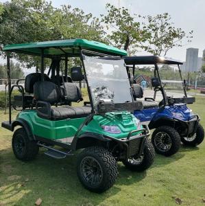China OEM ODM Electric Golf Carts 4 Wheel Disc Brake Mini 10 Inch IP66 Display 4 Seater wholesale