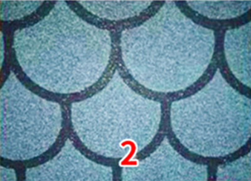 Fish Scale Roof Waterproof Membrane 1m Width 3mm Thickness for Construction Materials