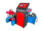 PLC Controlled Metal Roof Ridge Cap Roll Forming Machine 380V 50Hz 3Phases