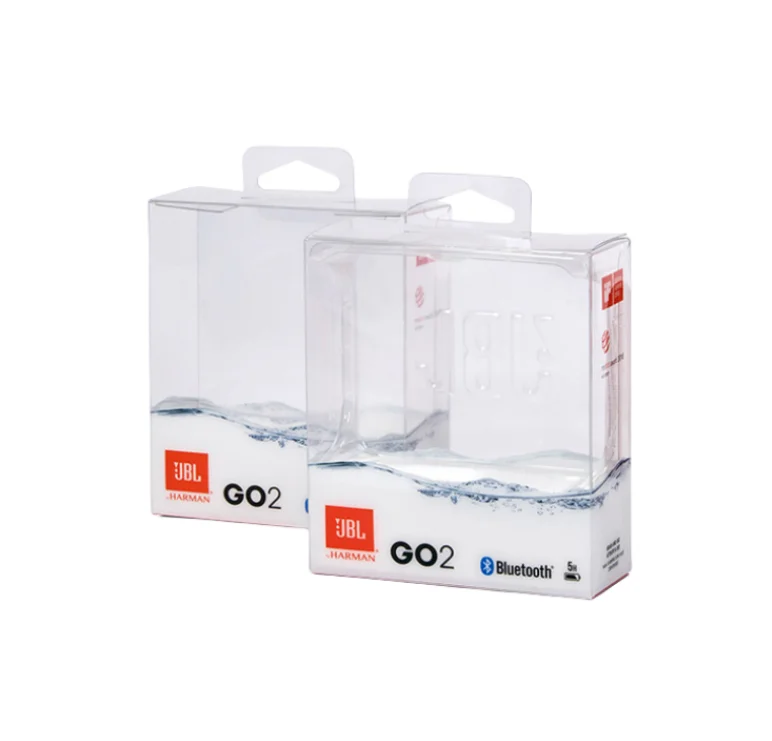 Makeup PVC Packaging Box Electronic Products Hot Laser Transparent PET Plastic Box