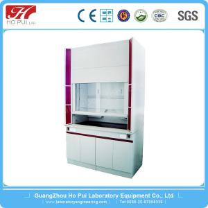China Safety Laboratory Fume Hood Anti - Corrosion With 6mm Tempered Glass Sash wholesale