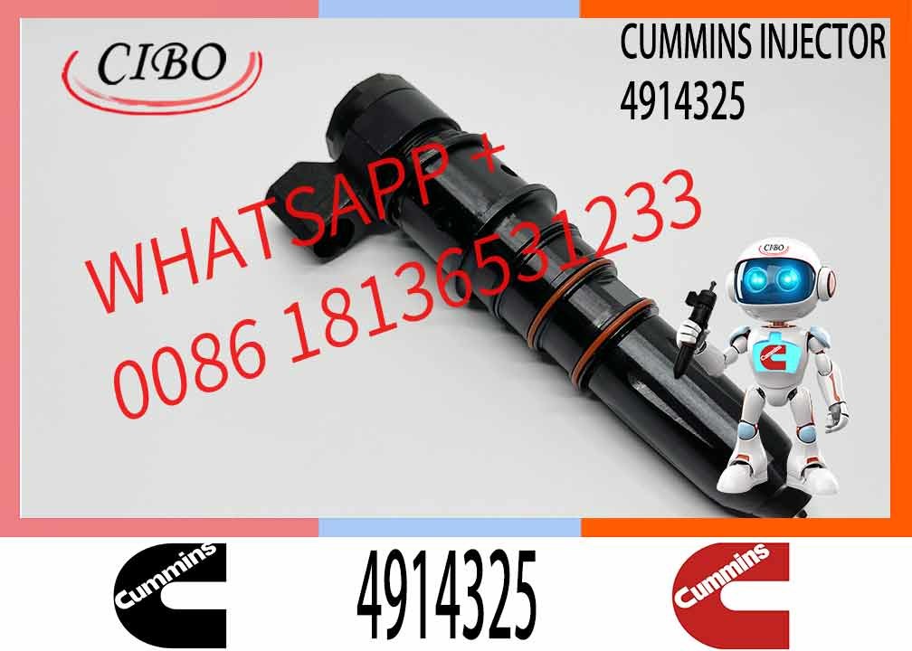 Cum Mins NTA855 Engine Parts Diesel Fuel Injector 3054218/3054253/3032392/4914308/4914325 Genuine Fuel Injector 3054218
