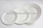 China Sustainable Biodegradable Party Food Containers , Disposable White Paper Plates wholesale