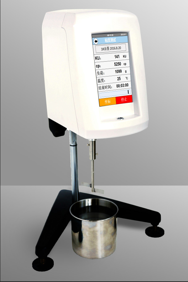 ±0.3 Accuracy Adhesive Testing Equipment 5 Inch Color Strmer Viscometer Sample Viscosity Meter