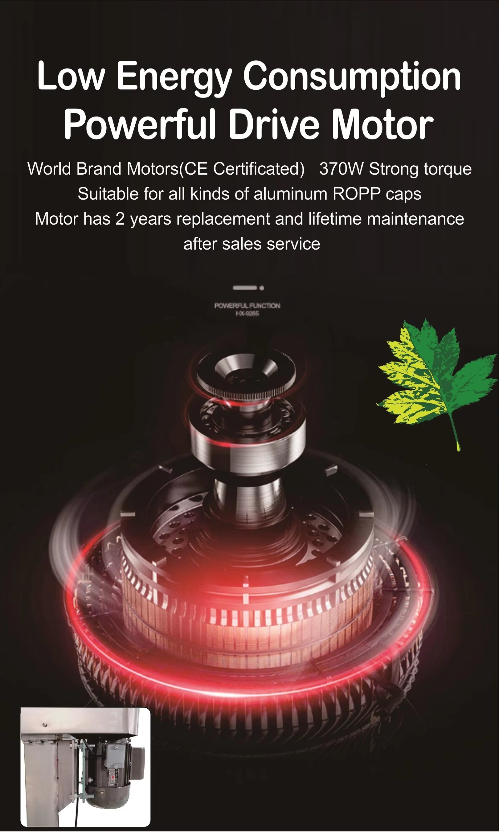 Electric Beer Glass Bottle Cap Capper Aluminum Lid Capping Equipment Manual Ropp Cap Sealing Machine