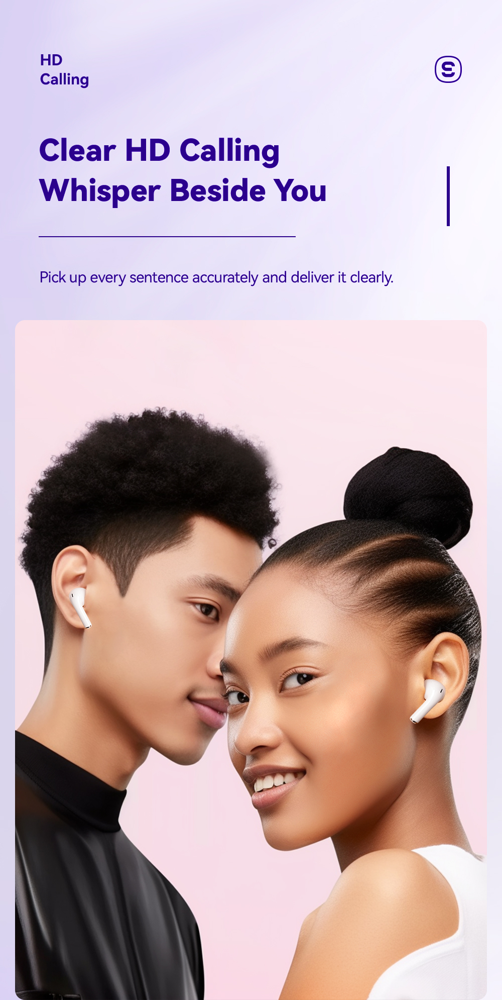 ESSAGER D 8 Series TWS Wireless Earbuds BT Ear Buds With Touch Control
