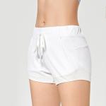 Oem Factory Manufacturer Custom Logo Women Anti Wrinkle Soft Running Shorts