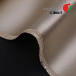 High Silica Fiberglass Fire Curtain Cloth Material With Excellent Heat