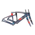 BB86 Pressed 700C Bike Frame , Lightweight Road Bike Frame Hidden Cable