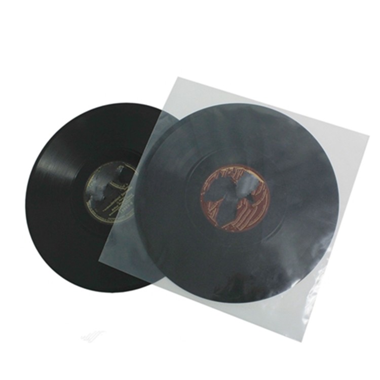 50x 12" LP Durable Wrinkle-Free Crystal Clear Vinyl Record Outer Sleeves