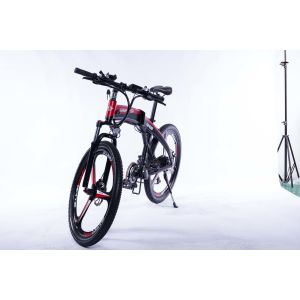 China Foldable 26 Inch Electric Bicycle 250W Integrated Wheel 36v Battery wholesale