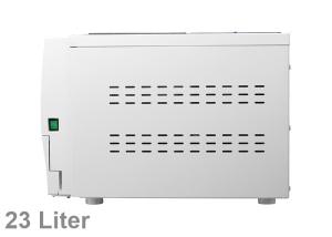 China Class B Autoclave Dental Instruments Steam Sterilizer 23 Liter wholesale