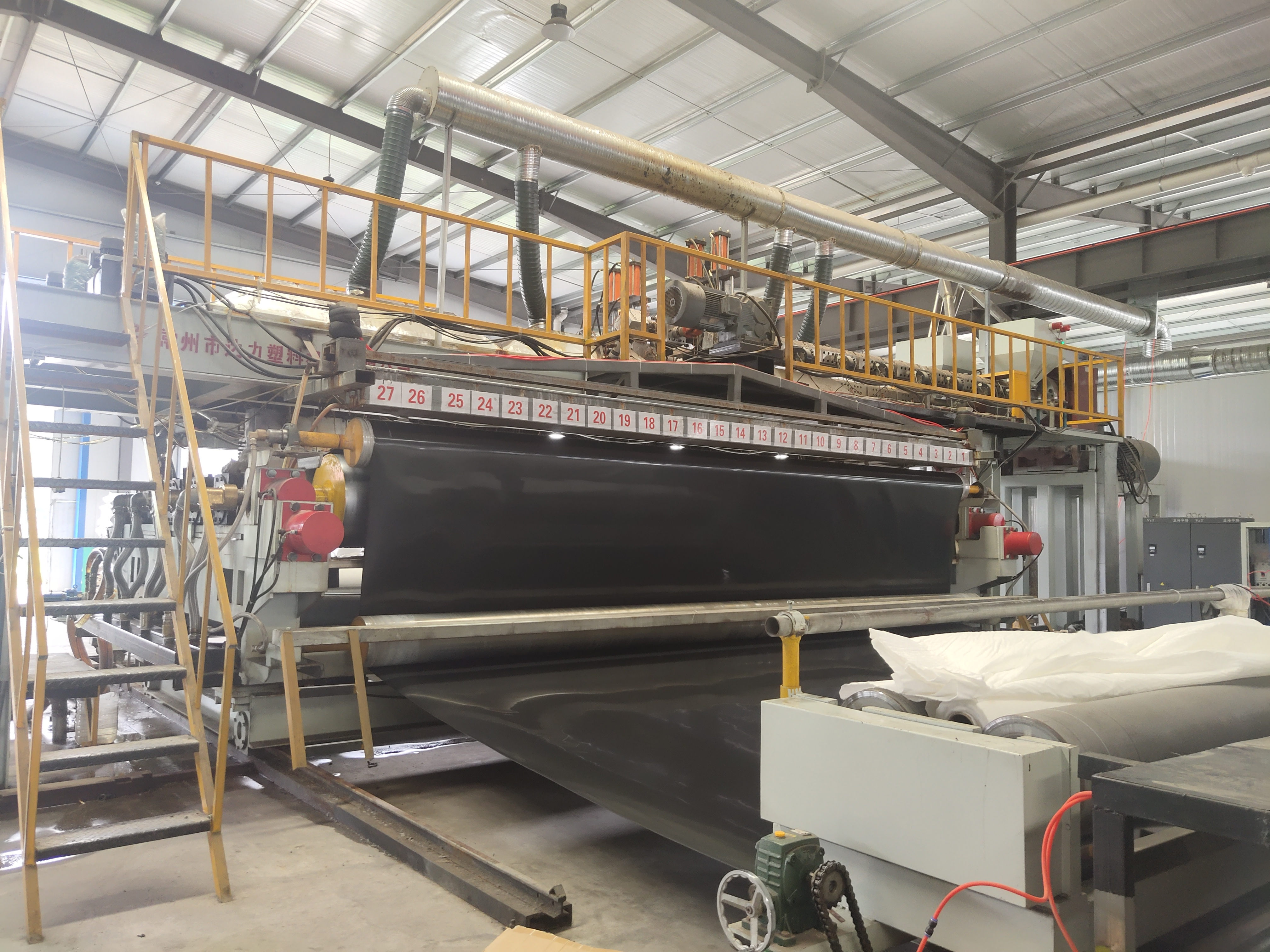 HDPE Dam Liner for Industrial Landfill Project Solution Capability Graphic Design Made