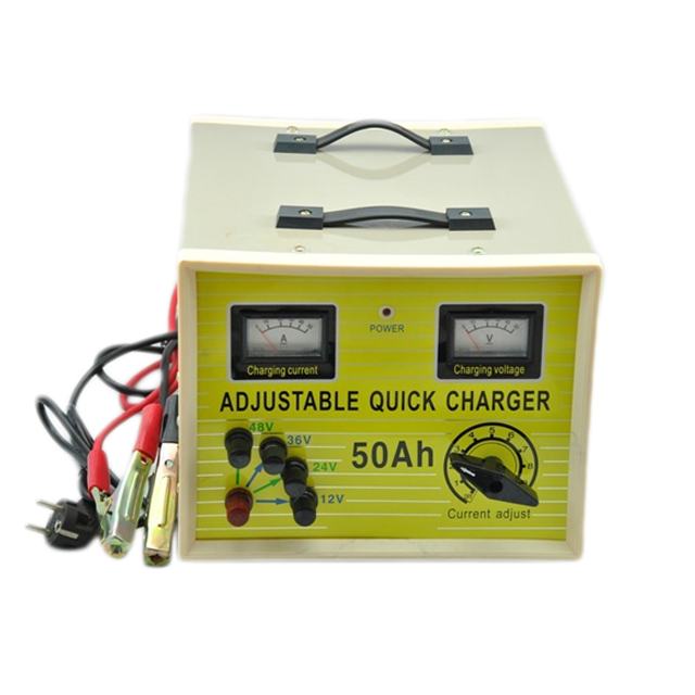 AC 110V 220V DC 12V 100Ah 24V AGM Battery Charger Lead Acid 50A 36V 48V Battery Charger
