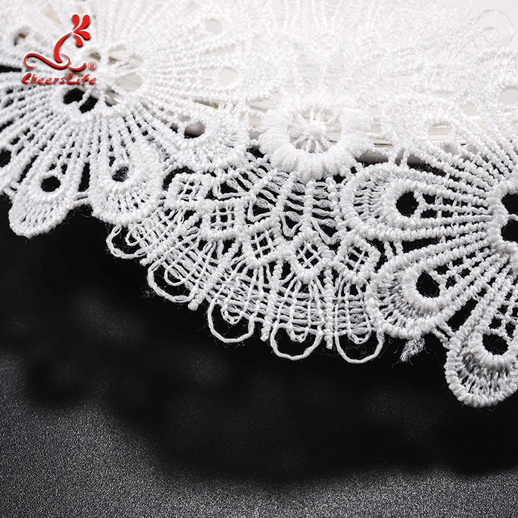 Wholesale Lace Trim Stretch Lace Trim Flat Lace Trim Flower Embroidery
