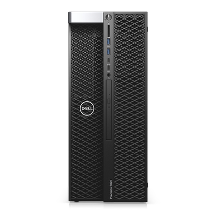 Mini Dell Tower Workstation Computer P5820X Core I9-10980XE 8G 1T