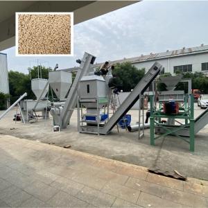 China 1-12mm Final Pellet Size Animal Feed Production Line With Moisture Content ≤20% wholesale