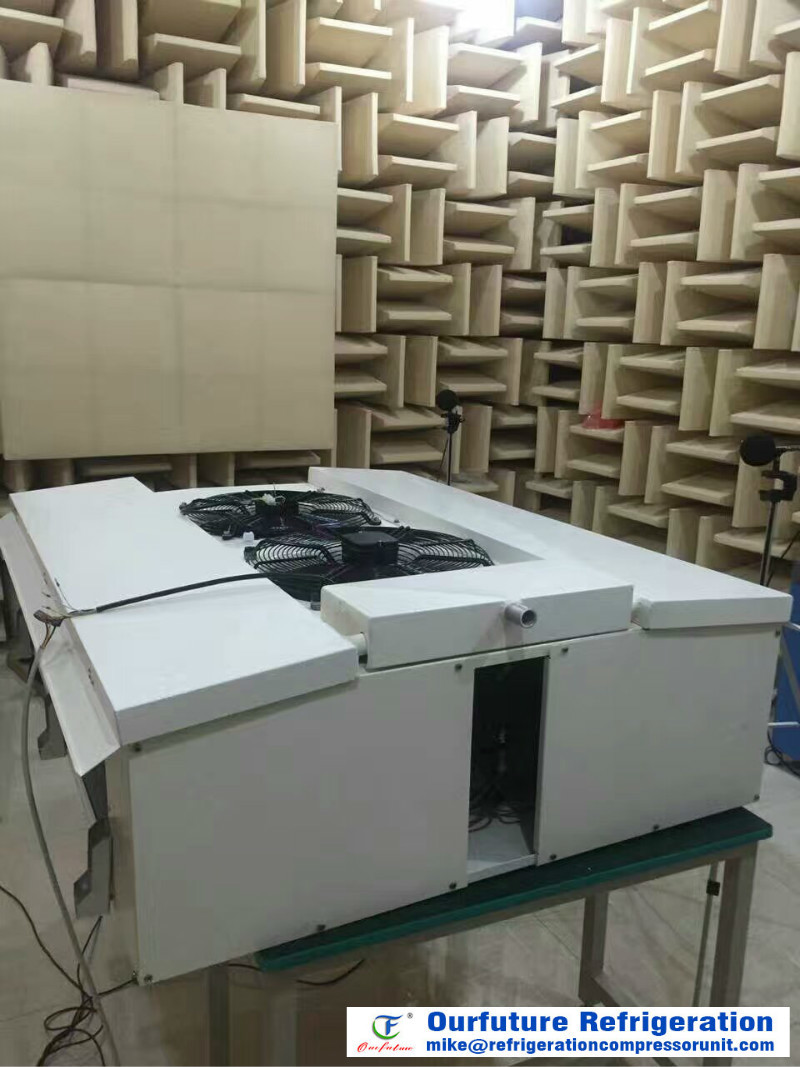 Lightweight Unit Cooler Evaporator / Air Cooling Unit With Hot Gas Defrosting For Cold Storage