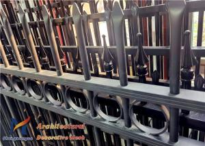 China 100mm Galvanized Welded Wire Mesh Fence Aluminium Tubular wholesale