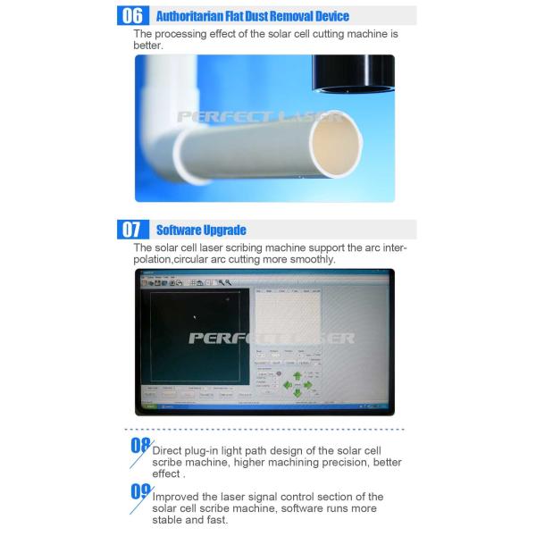 50W Fiber Laser Silicon Wafer Cutting Machine For Solar Photovoltaic Polycrystalline