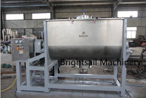 Horizontal Ribbon Mixer Medicinal Powder Mixing Machine With CE 2.2 KW