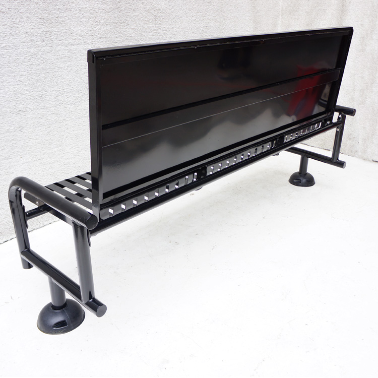 Antioxidation Street 207cm All Steel Garden Benches