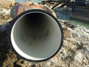 China Wear Abrasion Resistant Pipe PE100 Polyethylene With Liner Composite wholesale