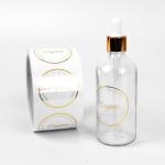 Paper Customizable Adhesive Label Sticker Cosmetic Bottle Label Stickers