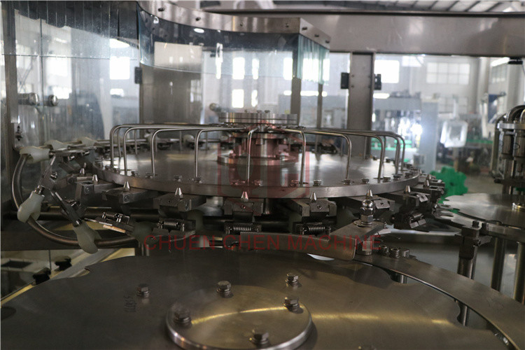 High Speed Glass Bottle Filling Machine For Fresh Juice / Concentrate Juice