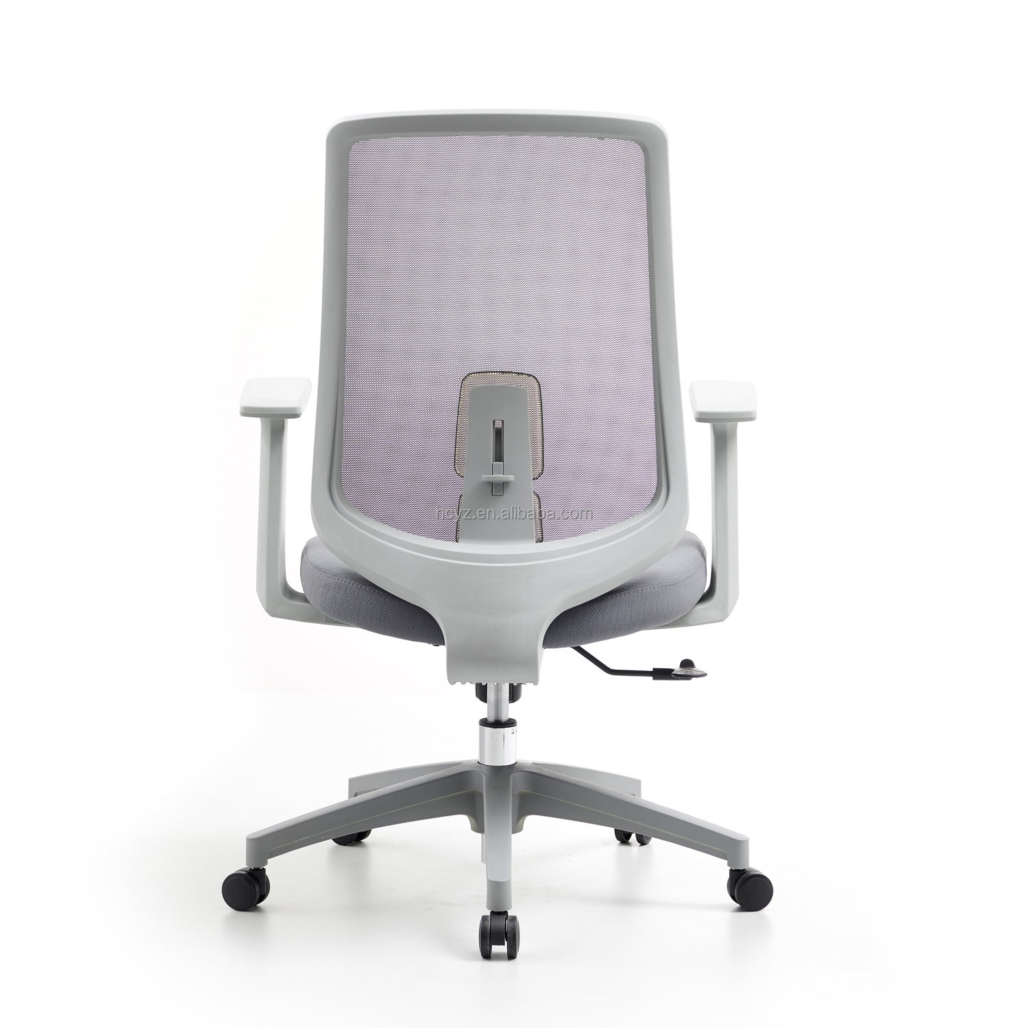 M-062B Mid back gray swivel mesh chair ergonomic executive high back office chair