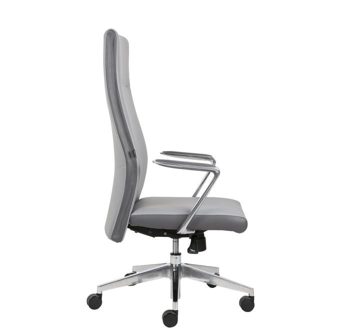 DIOUS Dia60mm Leather Revolving Chair High Back For Executive
