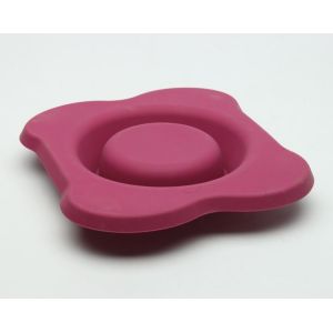 Flower Shape Professional Safe Dog Bowls Diameter 20cm 138g Weight