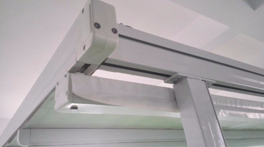 Outdoor sun shade electric awning retractable roof