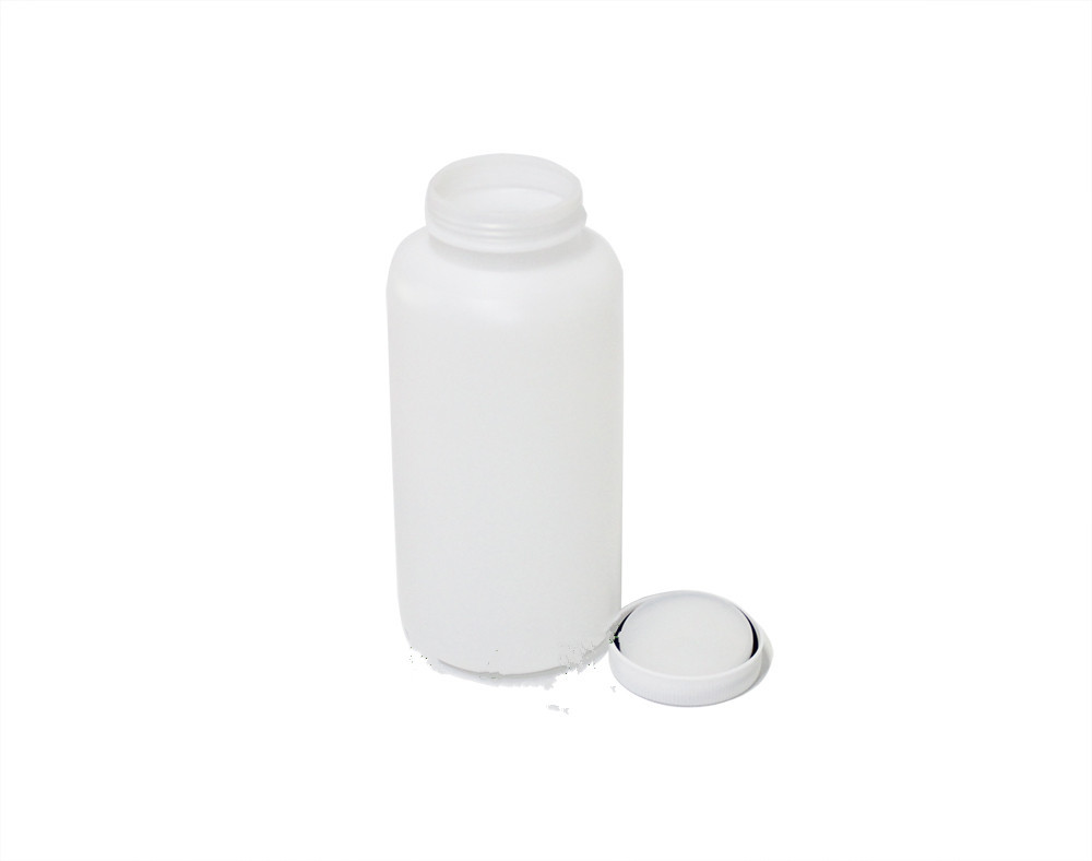 Wild Mouth 1L / 2L Hdpe Bottle , Medicine Chemical Plastic Bottle