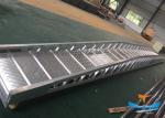 Steel Aluminium Gangway Ladder , Wharf Ladder Aluminium Customized Size Shore