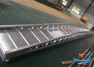 China Marine Aluminum Gangway Steel Wharf Ladder For Shipment 8 - 15m Length wholesale