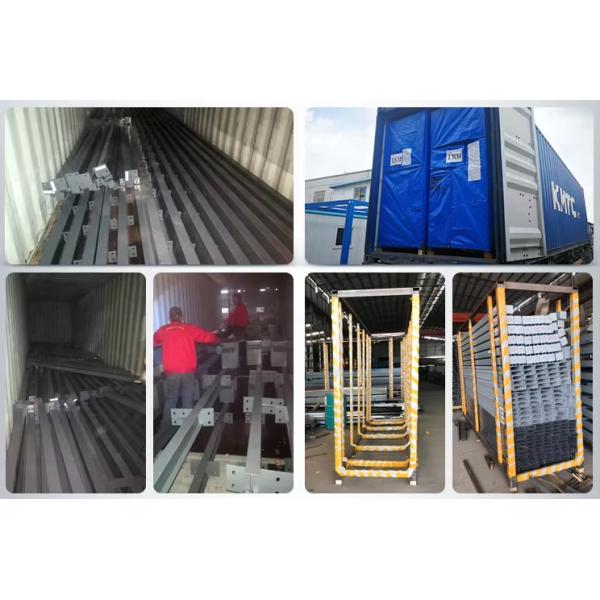 Large Scale Multi Span Steel Buildings Assembly Plant Logistics Center