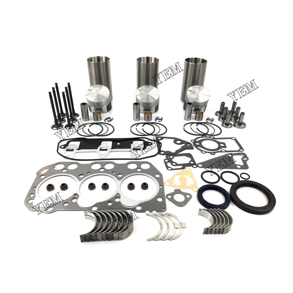 For Yanmar Overhaul Rebuild Kit With Gasket Set Bearing&Valve Train 3TNA72
