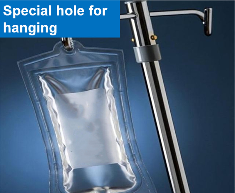 Wholesale Cheap Medical PVC Infusion Bag Saline Sodium Chloride Drip Bag100ml 250 Cc Two Ports IV PVC Infusion Bag
