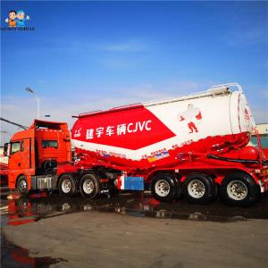 China 3 Axles Bulk Cement Tanker Semi Trailer 45m3 wholesale