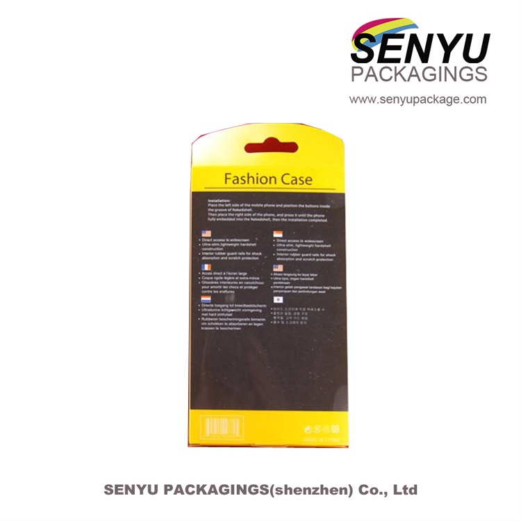 Factory wholesale electronics accessories small custom logo paper box with window
