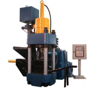 China High Efficiency Metal Briquetting Press / Hydraulic Sawdust Briquette Press wholesale