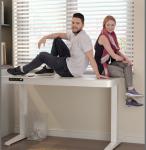 2023 Design Modern Luxury CEO Office Wooden Desk White Electric Table for Adult