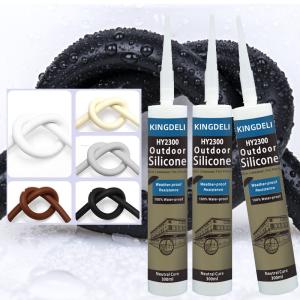 China Roofing Glass Neutral Cure Silicone Sealant With ISO9001 MSDS Certified wholesale
